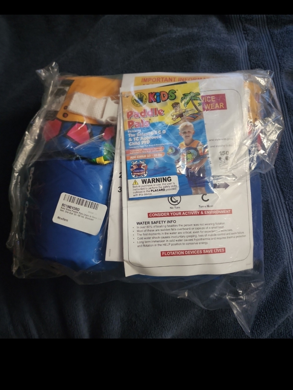Body glove paddle pads childrens swim assist float